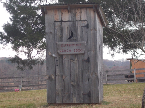 photo outhouse