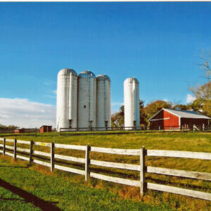photo View of silos and barn from the main road - Taken on November 7, 2010 by Debbie Young