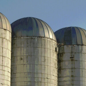 photo Inspiring Silos - taken in December by Mark Laster