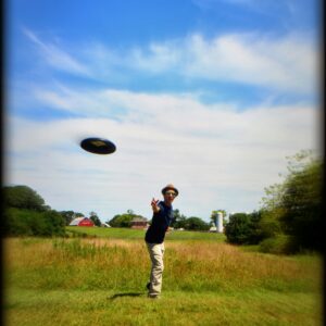 photo Cory's  Frisbee - Taken  on  August  15,  2013 by Katlin  Chubb