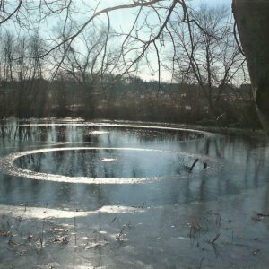 photo Ripples 2 - Taken at the Duck Pond in January, 2014 by Gretchen Peterson
