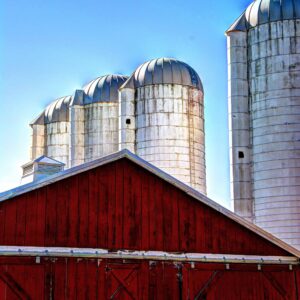 photo Silos - Taken on October 26, 2014 by James H. Finnerty