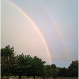 photo Double Rainbow Over  the Farm #2 - Taken on October 9, 2015 by Stephanie Fleming