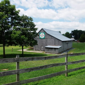 photo Green Pastures Under a  Bright Cloudy Day - Taken at the equipment  barn next to the Visitors Center on June 21, 2015 by Michele Amos