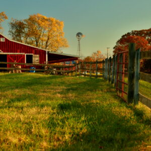 photo Kinder Sunrise - Taken towards the pig/goat/sheep barn on November 11, 2016 by Scott Doty