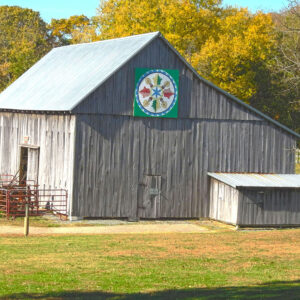 photo Tobacco Barn with Hex Sign - Taken on November 10, 2016 by Mark Laster
