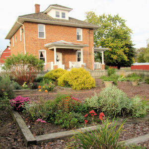photo Farmhouse Garden - Taken on November 3, 2017 along the Perimeter Trail, between the Woodland Garden and Blackberry Trail. by Karen Schoenaar