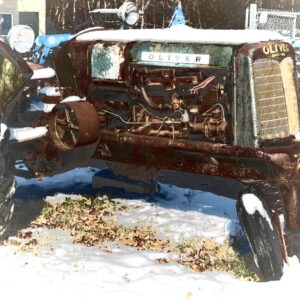 photo Old Tractor - Taken on December 10, 2017 near the Maintenance building by John E. Murphy