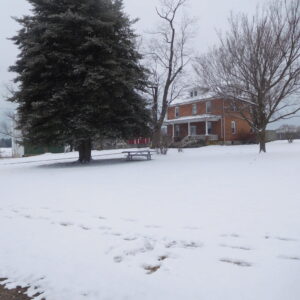 photo Snowy Farmhouse 2 - Taken at Farm Complex after snowstorm on February 28, 2019 by Kirk Platt