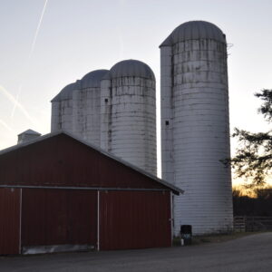 photo Silos at Sunset - Taken on December 7, 2019 by Rebecca Farris