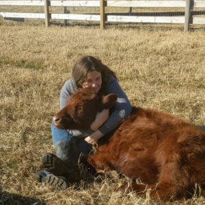photo Hugs - Taken in field beside the cow barn on December 29, 2020 by Alice Collins