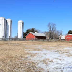 photo Winter at Kinder Farm Park - Taken during a walk from the sports fields toward the farm buildings on February 21, 2021 by Bob Engh