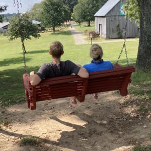 photo Swing - Taken near the swing on the hill near the Visitors Center on September 19, 2021 by Chuck Kozub