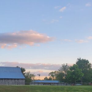 photo Sunset at Kinder - Taken on May 8, 2021 by Stacey Nehrkorn
