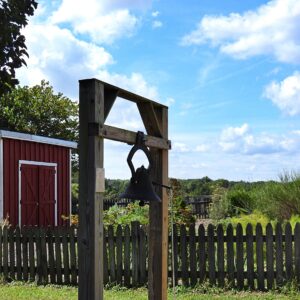 photo Garden View - Taken of the Kitchen Garden and Farm Bell on September 20, 2021 by Kelly M. Hilton