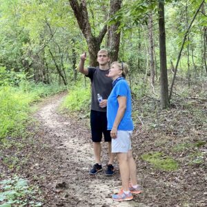 photo Nature Walk - Taken of my wife and son on the north side of the park on September 18, 2021 by Chuck Kozub
