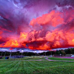 photo Cotton Candy Clouds - Unreal skies appear as a fall afternoon storm blows through in September 2022 by Adam Pegues
