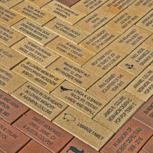 photo Brick Names - Taken in Kinder Farm Park on October 26, 2023 by Tina Duong