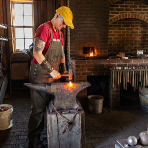 photo Forging Hot Metal Masterpiece - Taken at the Blacksmith Shop on November 5, 2023 by Jessics Phipps