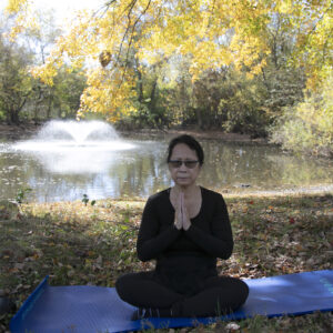 photo Meditation - Taken in Kinder Farm Park on October 26, 2023 by Tina Duong