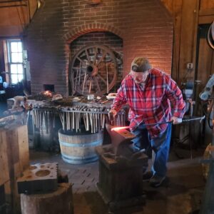 photo Iron Will - Taken at the Blacksmith Shop on February 17, 2024 by Kathryn Pegues